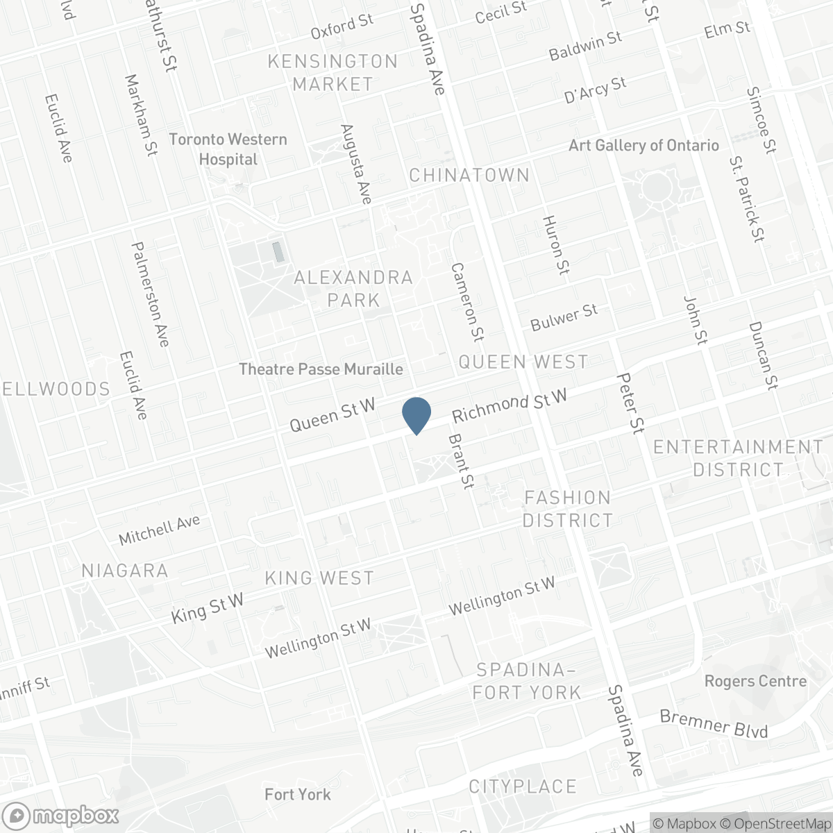 202 - 2 AUGUSTA AVENUE, Toronto, Ontario M5V 0T3
